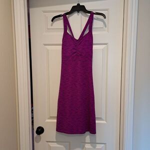 Title Nine Purple Racerback Sleeveless Tank Dress Women's Size Small